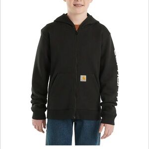 Carhartt Kids Black Hoodie Jacket